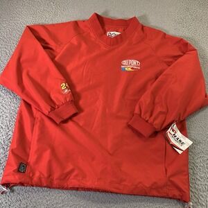 NEW Vintage Jeff Gordon Jacket Mens Medium Chase Du Pont Pullover Windbreaker 24